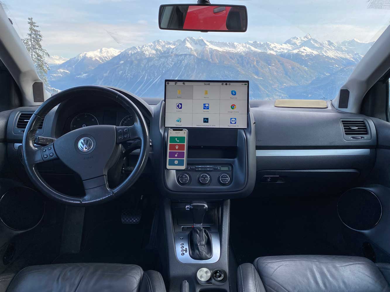 Usage in car photo